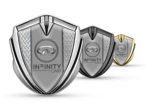 Infiniti Metall Kuppel Emblem Pro Stil Aus Edelstahl Basis